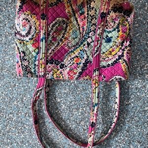 Vera Bradley large tote in Wildflower Paisley